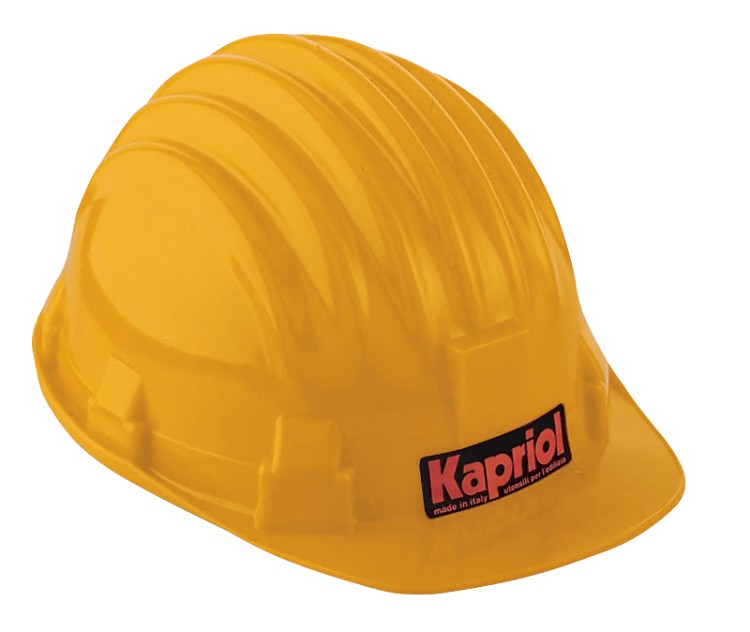 Ochranná přilba žlutá Kapriol