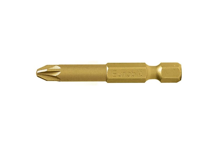 Utahovací bit PZ 2 x 50 TiN
