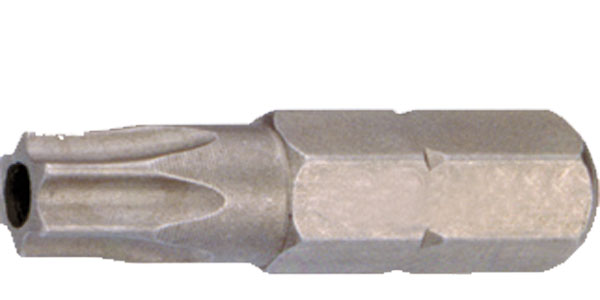 Utahovací bit TORX 20 x 25 mm s otvorem
