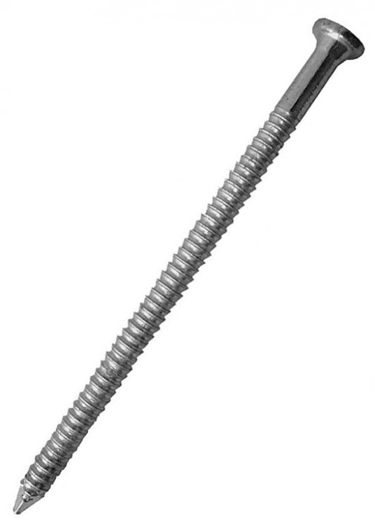 Hřebík konvexní 4 x 75 mm zinek bílý 