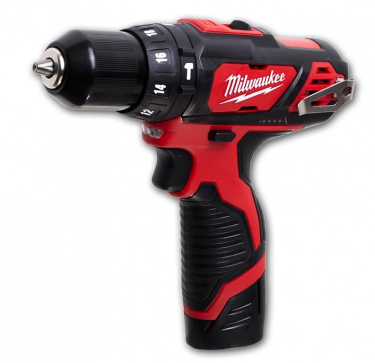 Aku kompaktní příklepová vrtačka Milwaukee M12 BPD-202C
