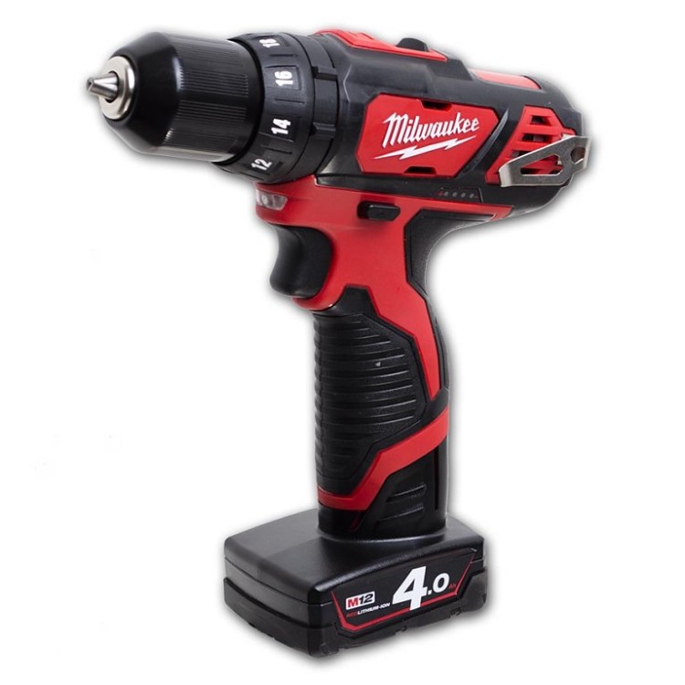 Aku kompaktní vrtačka šroubovák Milwaukee M12 BDD-402C