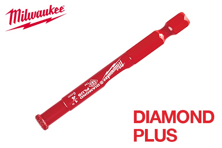 Vrták do dlažby Milwaukee Diamond Plus 20 mm 