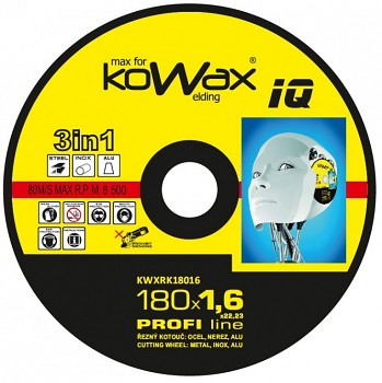 Řezný kotouč Kowax 3v1 180 x 1,3 x 22mm