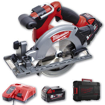 Aku kotoučová okružní pila Milwaukee M18 CCS55-502X FUEL