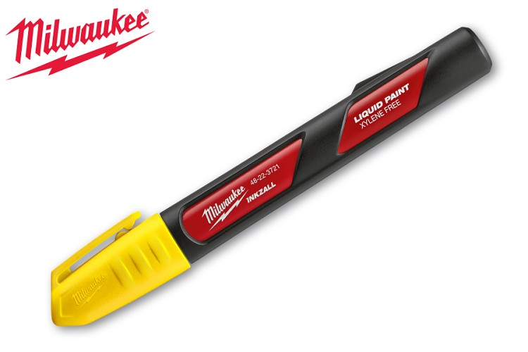 Popisovač značkovač žlutý Inkzall Milwaukee