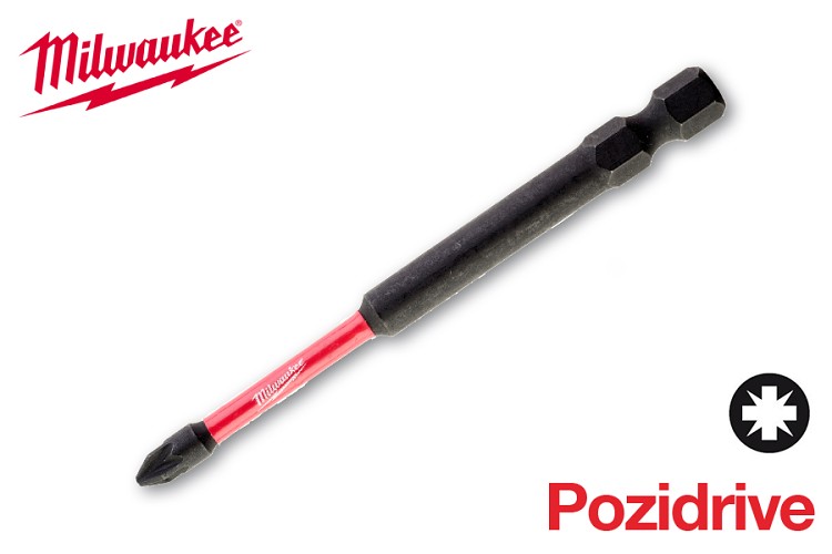 Bit Pozidrive PZ1 x 90 Shockwave Milwaukee