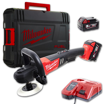 Aku 18V leštička Milwaukee M18 FAP180-502X FUEL