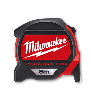 Svinovací metr Premium 8m/27mm Milwaukee s magnetem