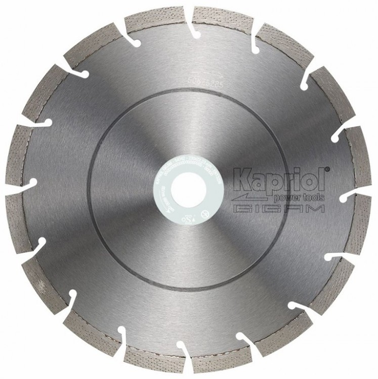 Diamantový segmentový kotouč ZENITH LCB železobeton 400 x 25,4 Kapriol
