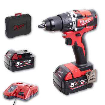 Aku 18V příklepová vrtačka Milwaukee M18 CBLPD-502C