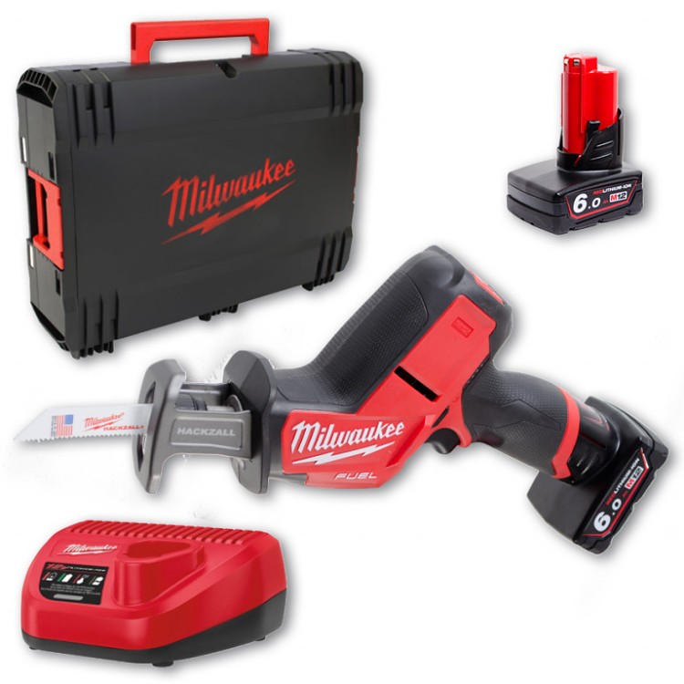 Aku šavlová pila HACKZALL Milwaukee M12 CHZ-602X FUEL