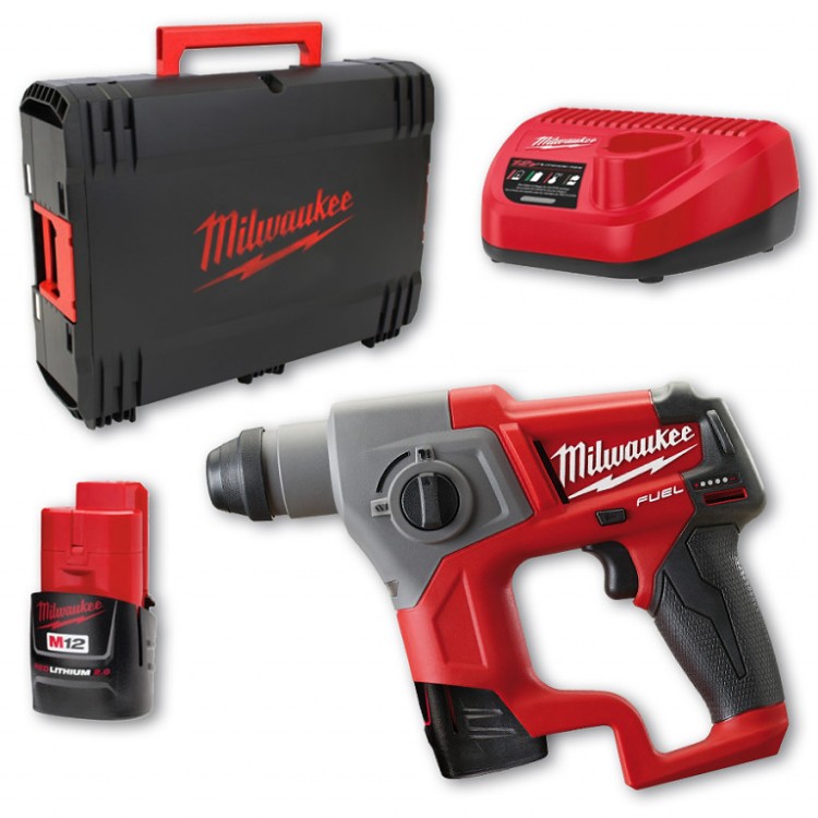 Aku kladivo SDS-Plus Milwaukee M12 CH-202X FUEL